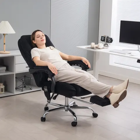 Massage Office Chair — Heated Reclining Computer Chair