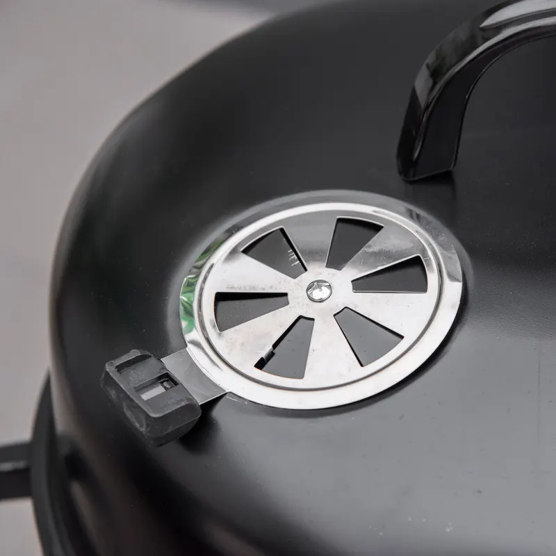 3-in-1 Vertical Charcoal BBQ Smoker Grill with 2 Cooking Areas β photo 4