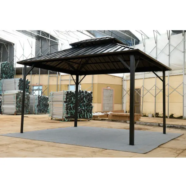 Color Steel Tile Double-roof Pavilion Gazebo — photo 6