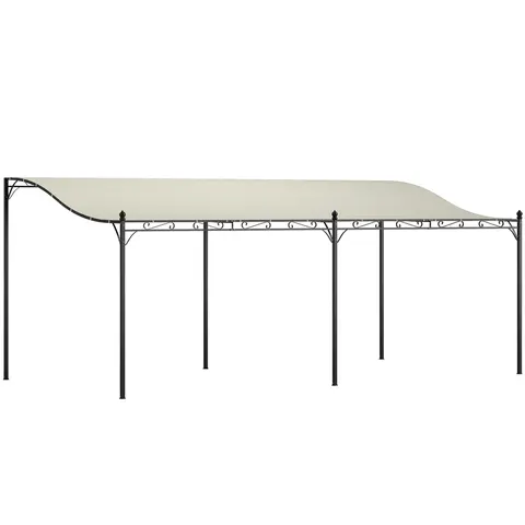 Wall-mounted Outdoor Pergola Canopy