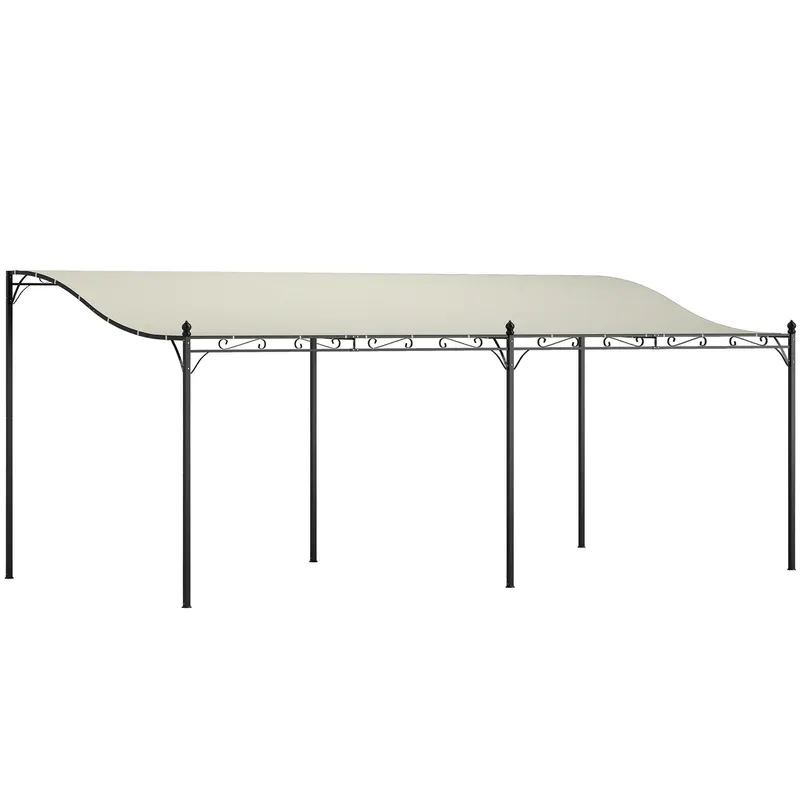 Wall-mounted Outdoor Pergola Canopy