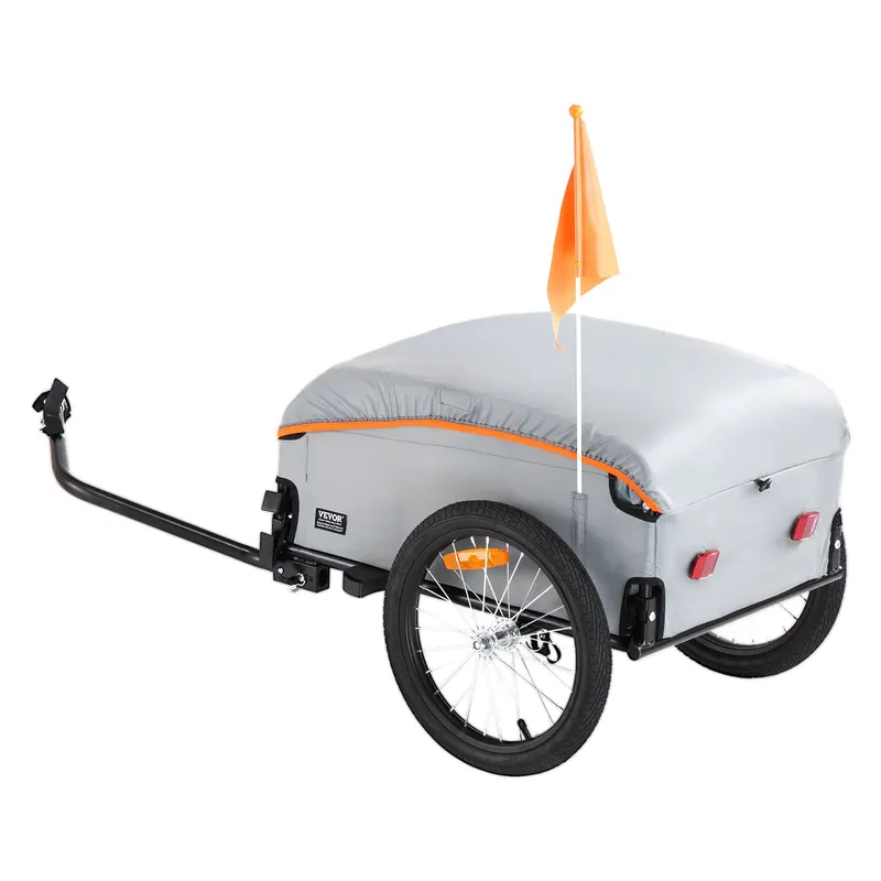 Bike Cargo Trailer — 88/100/160 Lbs Load Capacity