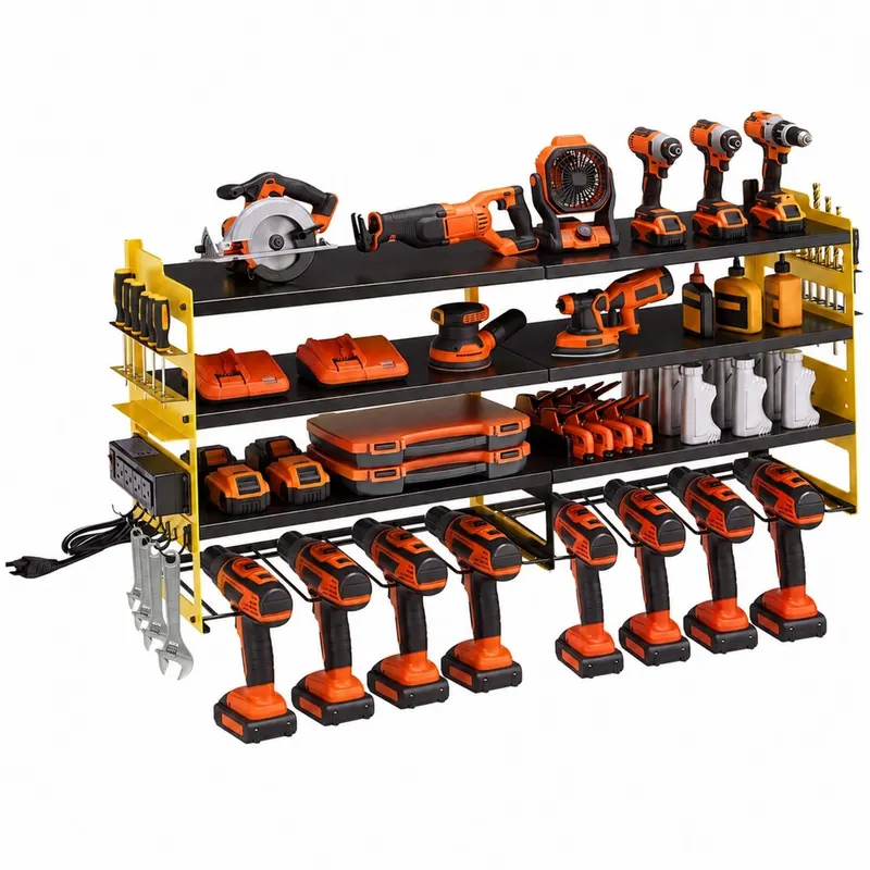 Electric Tool Storage Rack with Charging Station — photo 8