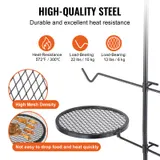 Swivel Campfire Grill — Fire Pit Grill Grate Over Fire Pits — photo 3