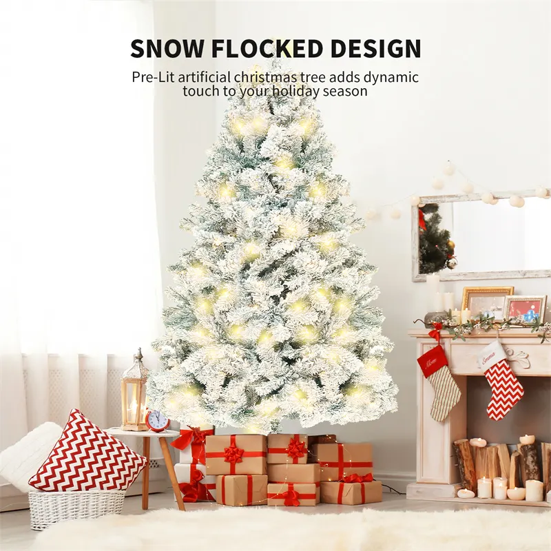 Christmas Tree PVC Artificial Snow Christmas Tree Mall Window β photo 8