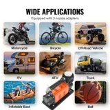 12V Heavy Duty Air Compressor — with Digital Pressure Gauge Tire — photo 3