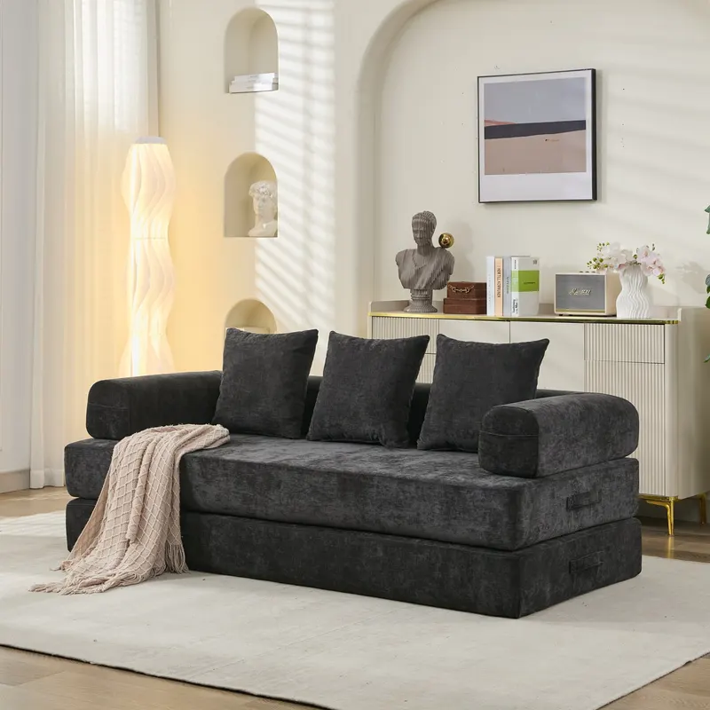 Comfy Convertible Folding Mattress Couch β photo 3