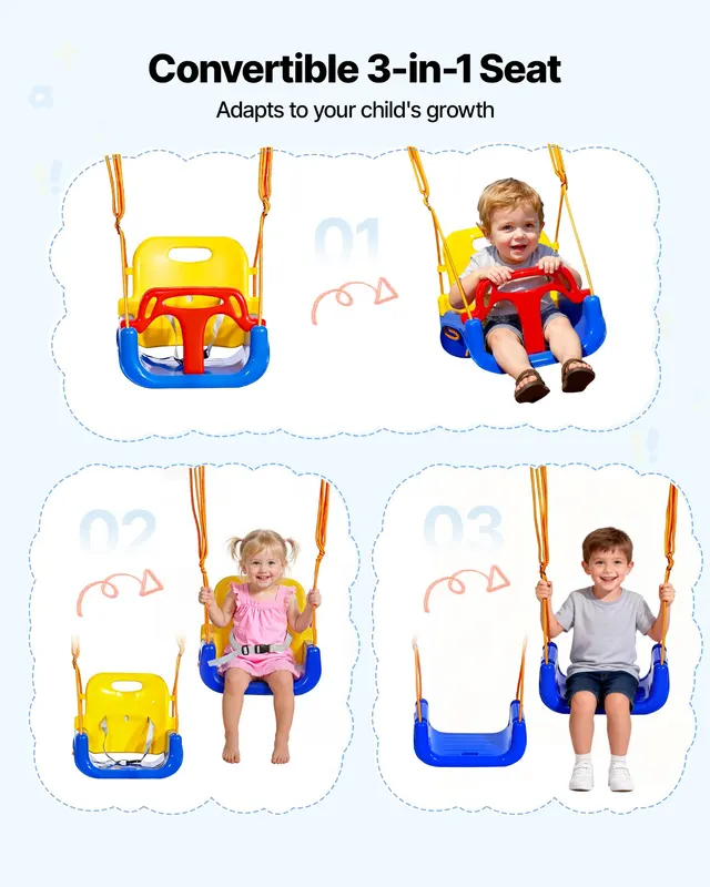Toddler Swing and Jumper β 2 in 1 Swing Set and Bouncer β photo 2