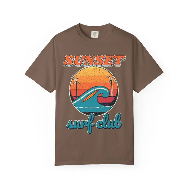 Sunset Surf Club Comfort Colors® Tee