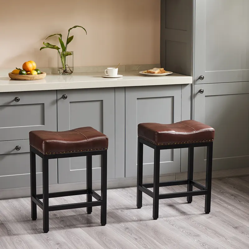 Saddle Bar Stool Kitchen Stools β photo 2