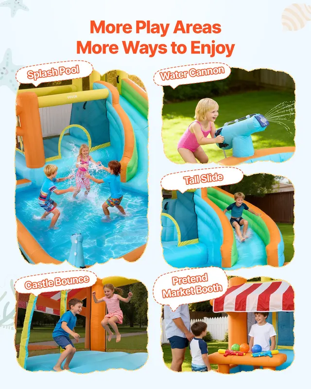 Inflatable Bounce House — 14.9 X 12.8 X 7.8 Ft Inflatable Bounce — photo 5