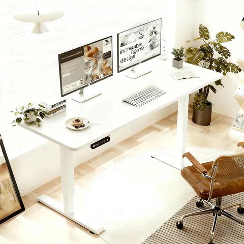 Double Beam Single Motor 55 Electric Standing Desk Height