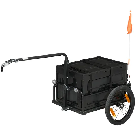 Trailer for Bike β Bicycle Cargo Trailer with Removable Storage