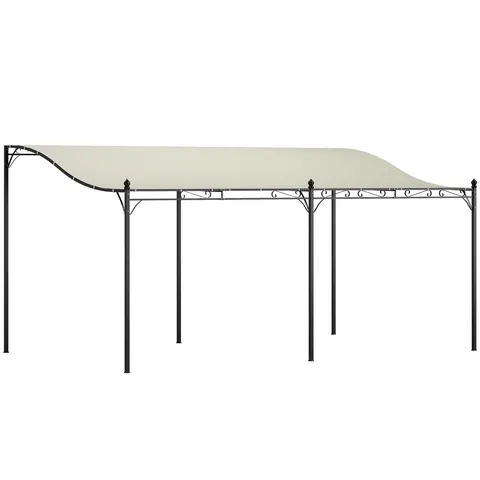 Wall-mounted Outdoor Pergola Canopy