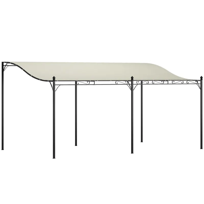 Wall-mounted Outdoor Pergola Canopy