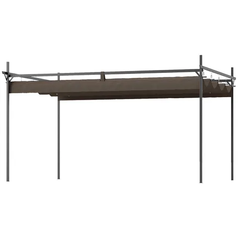 Metal Retractable Pergola Canopy