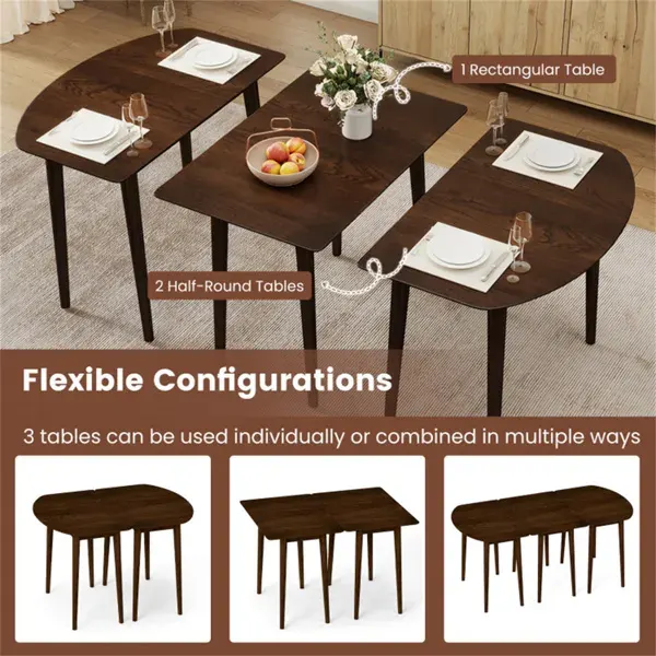 45" Extendable Dining Table Set — photo 4