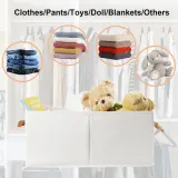 Pack of 3 Large Capacity Storage Bins Closet Organizer System — photo 3