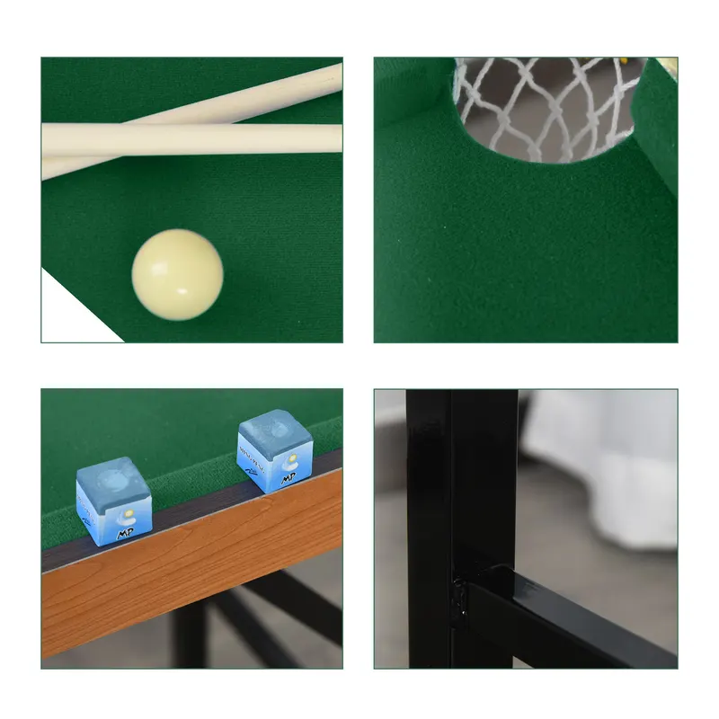 55 Portable Folding Billiards Table Game Pool Table for Whole — photo 8