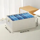 Foldable Clothes Storage Box with Viewing Window — photo 1