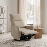 Power Swivel Recliner Chair — 270° Swivel Rocker Chair — photo 1