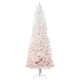 6ft Pencil Artificial Christmas Tree with Pine Realistic