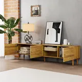 70 Inch Mid Century Modern TV Stand — photo 5