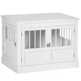 Wooden Dog Crate End Table — Dog Crate Furniture with Triple — photo 1