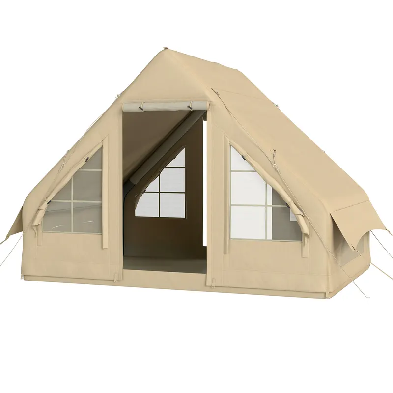Inflatable Camping Tent with Hand Pump