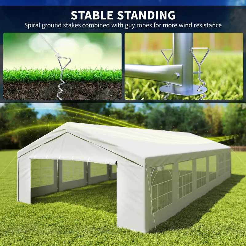Heavy Duty Party Tent Outdoor Gazebo Wedding Tent Event Shelter β photo 6