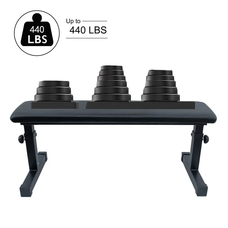 Flat Weight Bench Home Dumbbell Stool Home Fitness Strength — photo 5