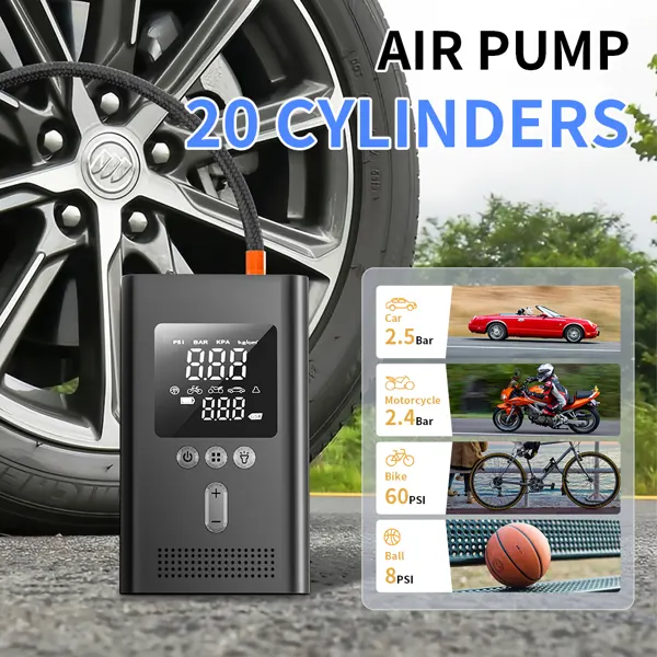 Portable Car Starter with Air Compressor — photo 5