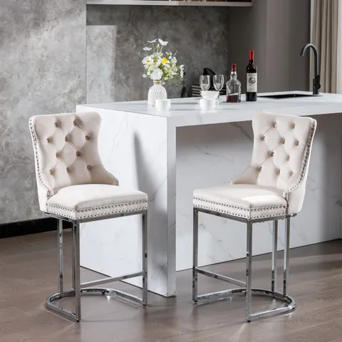 26 Counter Height Bar Stools Set of 2