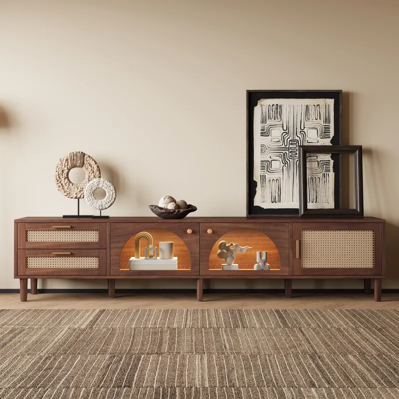 86 Inch TV Stand for TVs Up to 90