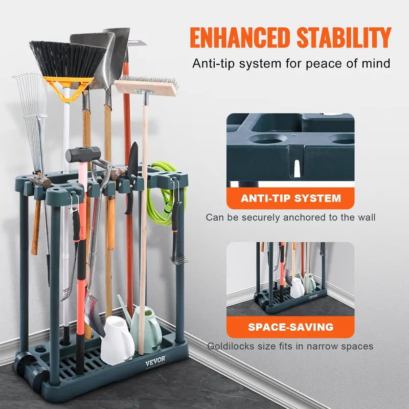 Garden Tool Organizer — 10 Slots — photo 3