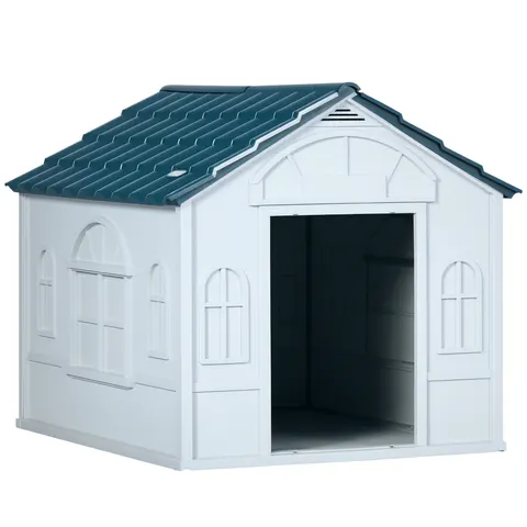 Plastic Dog House for Medium and Small Dogs