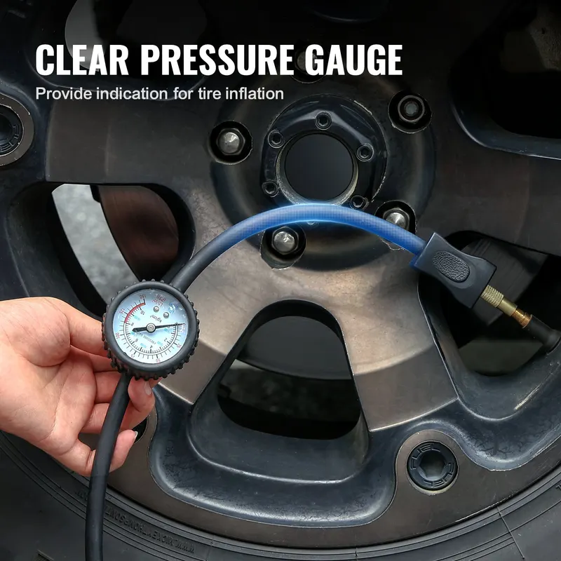 12V Portable Tire Inflator — 7.06CFM Heavy Duty Air Compressor — photo 3
