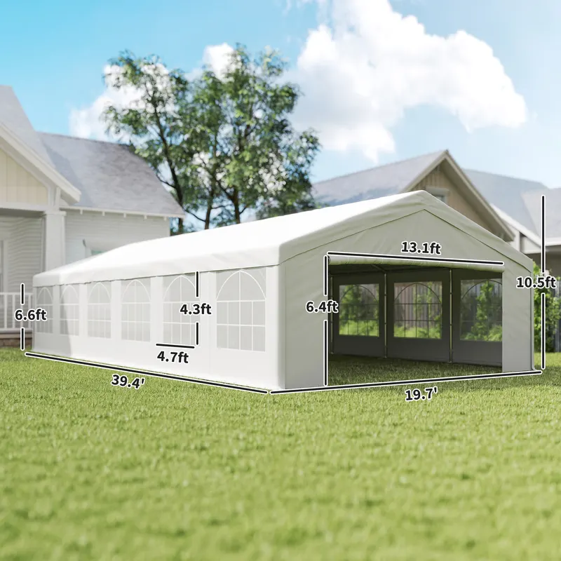 Heavy Duty Party Tent Outdoor Gazebo Wedding Tent Event Shelter β photo 5
