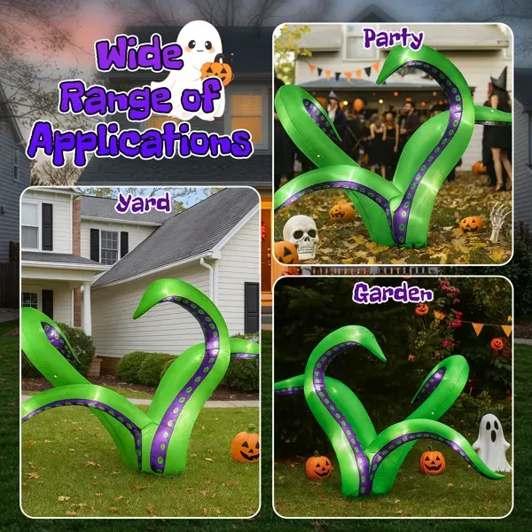 2 Pack Halloween Inflatable Octopus Tentacles Outdoor — photo 8