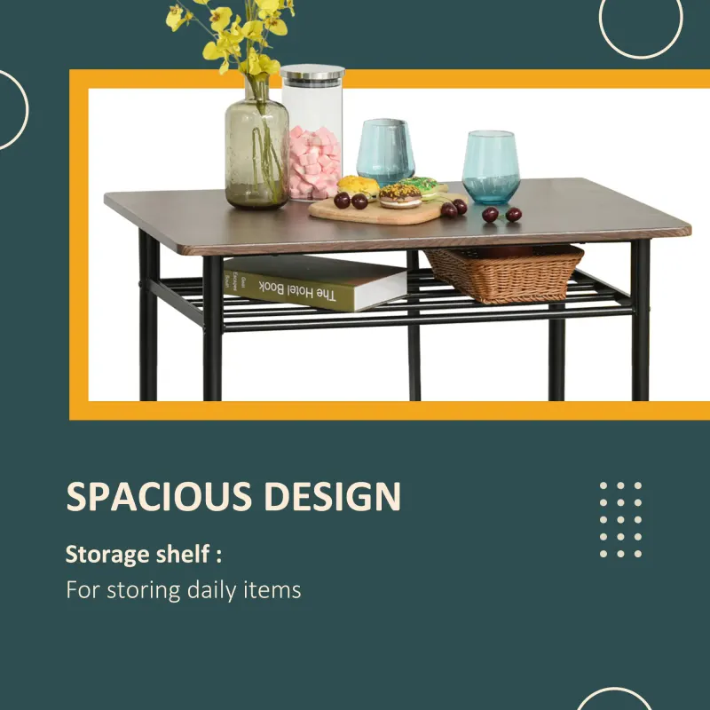 3 Piece Counter Height Bar Table Set with 1 Table — photo 3