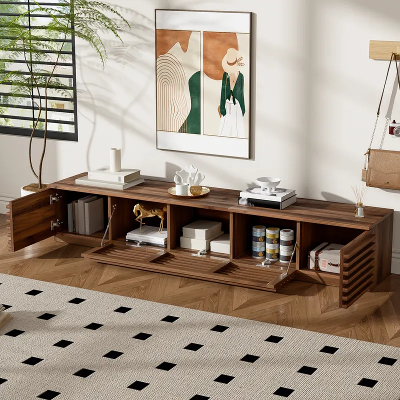 70 Inch Modern TV Stand for TVs Up to 80 — photo 4