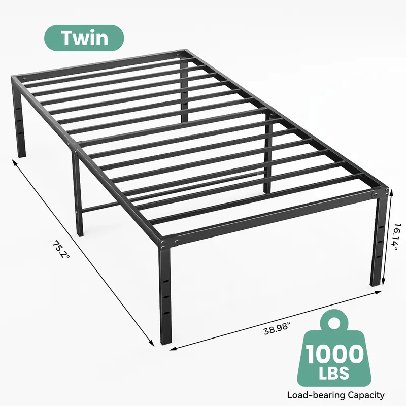 Sturdy and Durable Metal Base Frame — photo 4