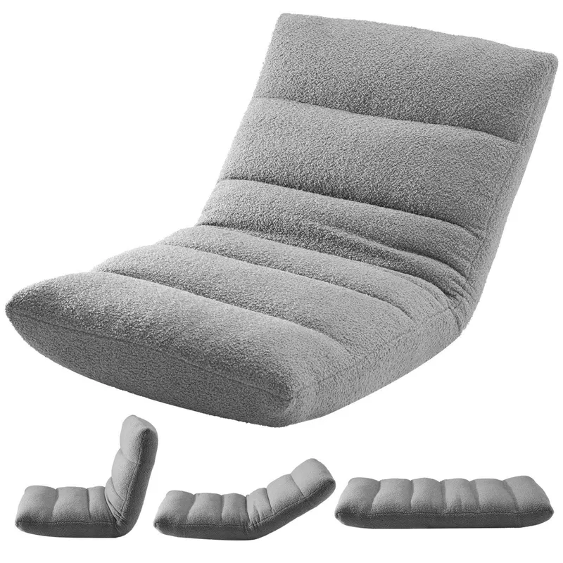 Adjustable Floor Chair with Memory Foam — photo 3