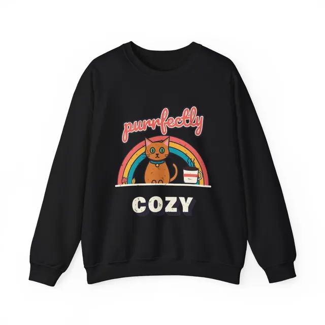 Purrfectly Cozy Crewneck Sweatshirt