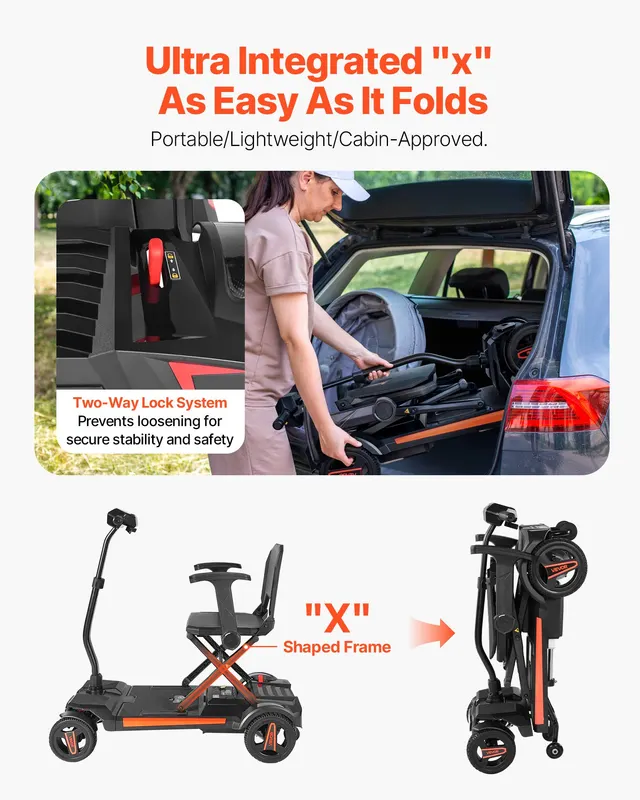 4-Wheel Electric Mobility Scooter for Adults & Seniors — photo 4