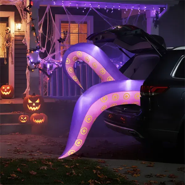 6.5ft Giant Inflatable Tentacles Halloween Decor — photo 2