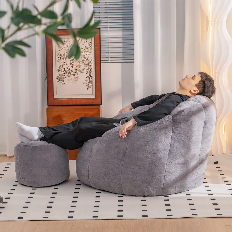 Giant Bean Bag Chair — Oversized Bean Bag Couch for Adults — photo 4