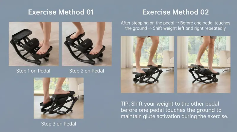 Portable Mini Stair Stepper for Home Workout β photo 5