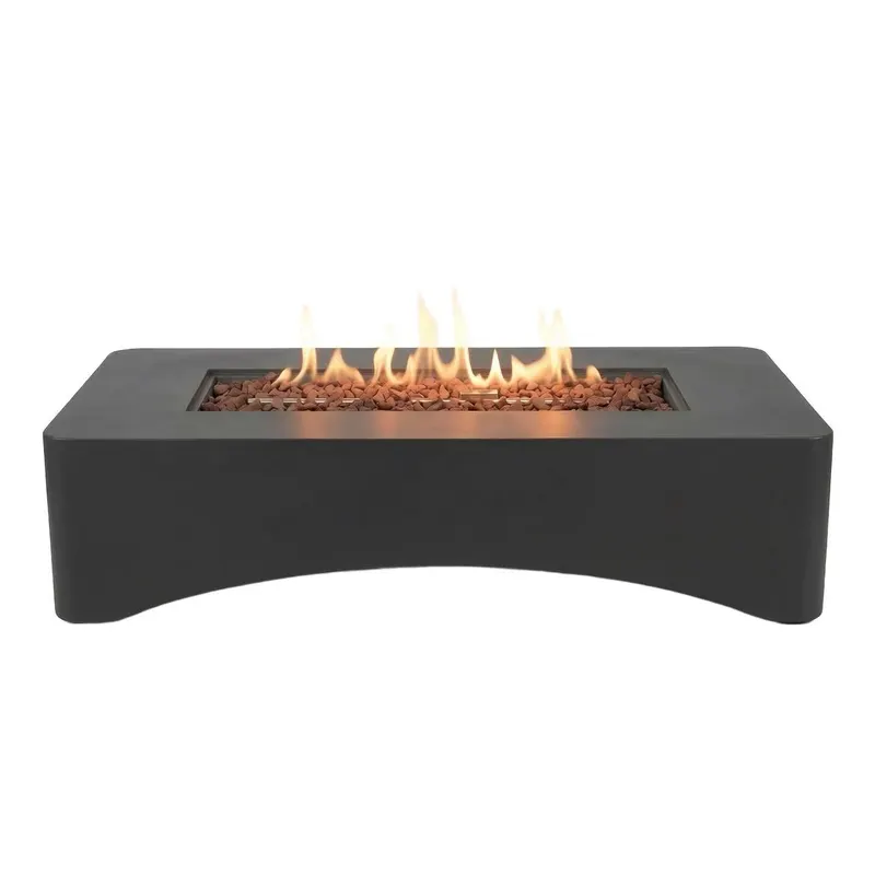 56 Propane Fire Pit Table β Rectangular Outdoor Gas Fire Pit 50 β photo 3