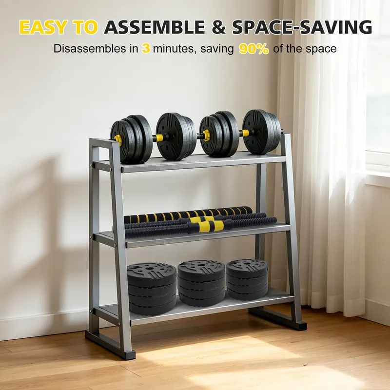 Adjustable Dumbbells β 45 Lbs Free Weight Set with Connector β photo 7